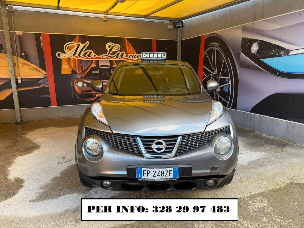 Nissan Juke 1.5cc diesel con 12 mesi garanzia-2013