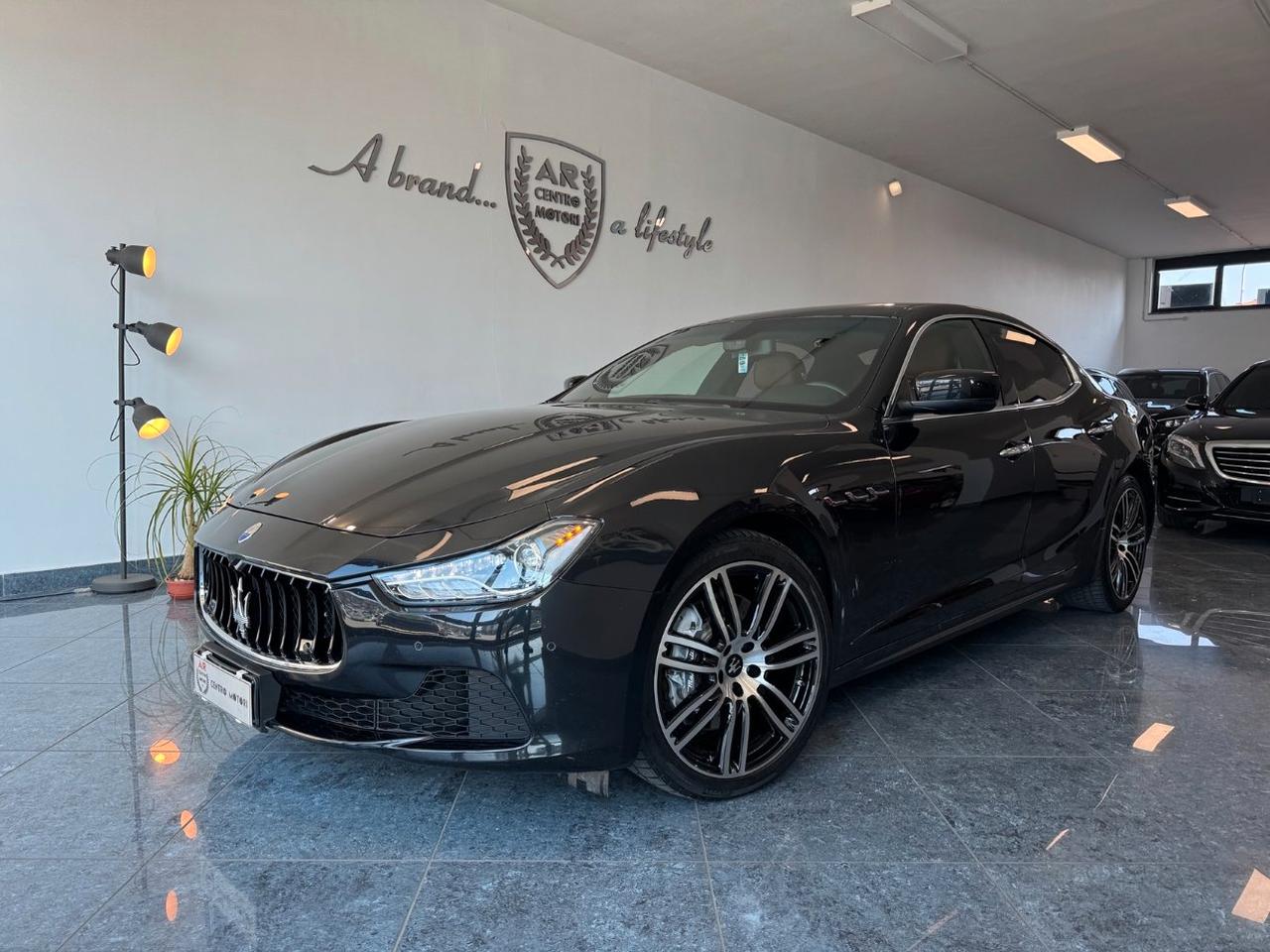 Maserati Ghibli 3.0 V6 ds 250cv Cerchi 20 Pelle Tabacco