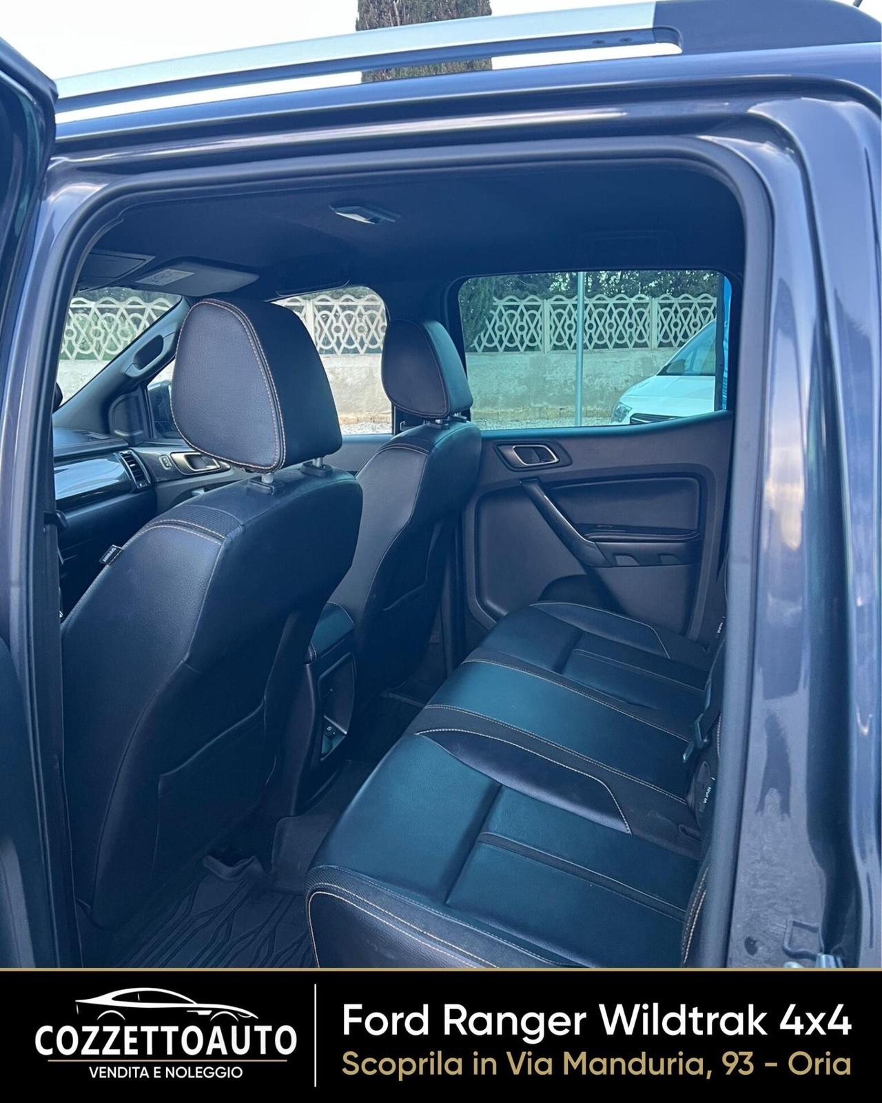 Ford Ranger Wildtrack 4x4 gancio traino