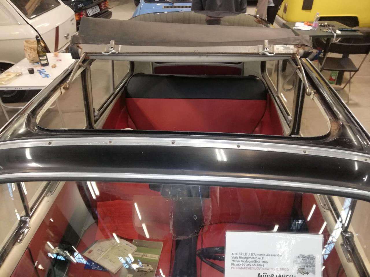 Autobianchi Bianchina Prima serie 1962tetto apribile