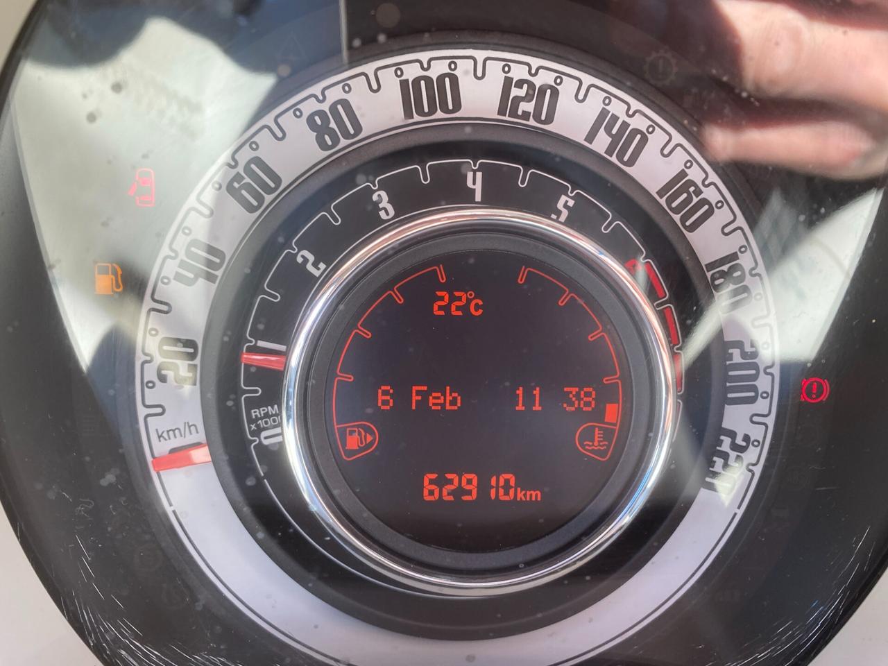 62000km Fiat 500 1.2 gpl Dolcevita 2021