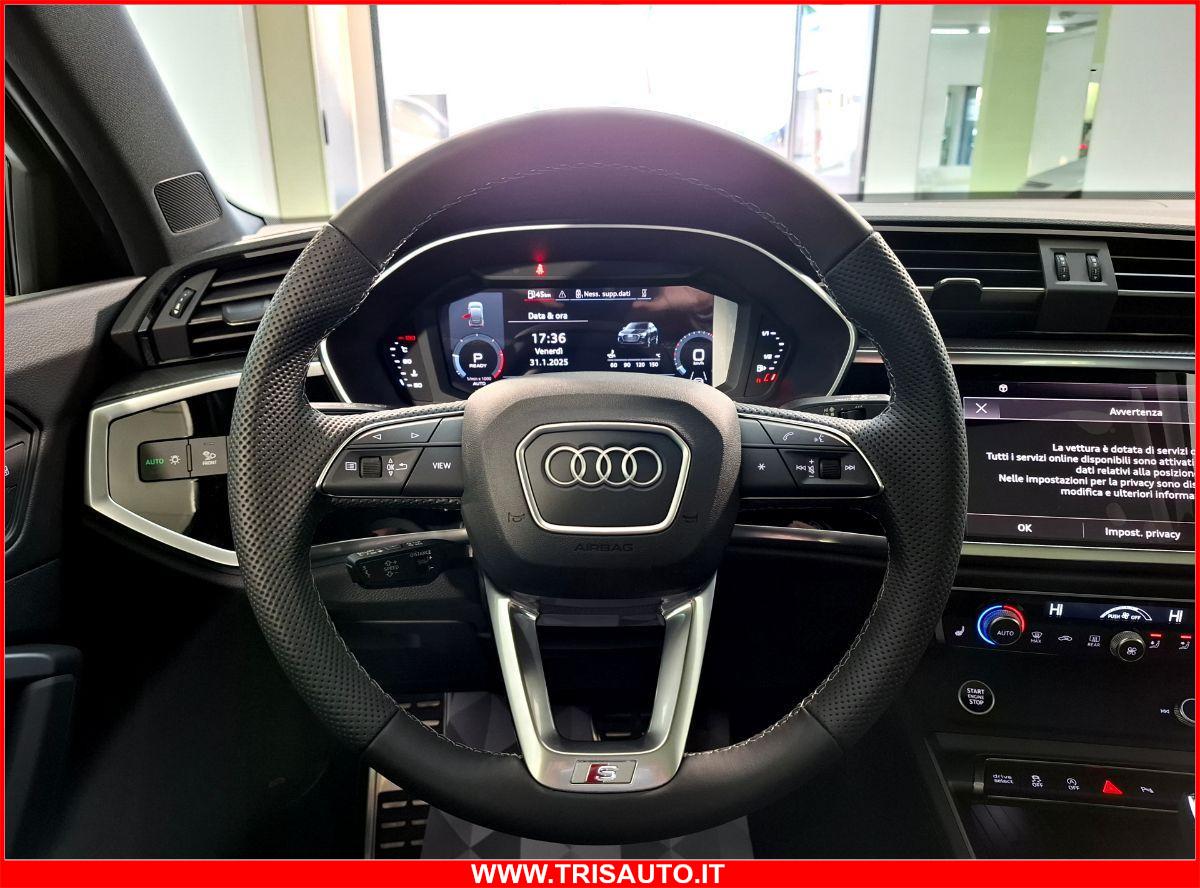 AUDI Q3 SPB 35 2.0 TDI S-Tronic S-Line KM ZERO (TETTO PANORAMICO APRIBILE)