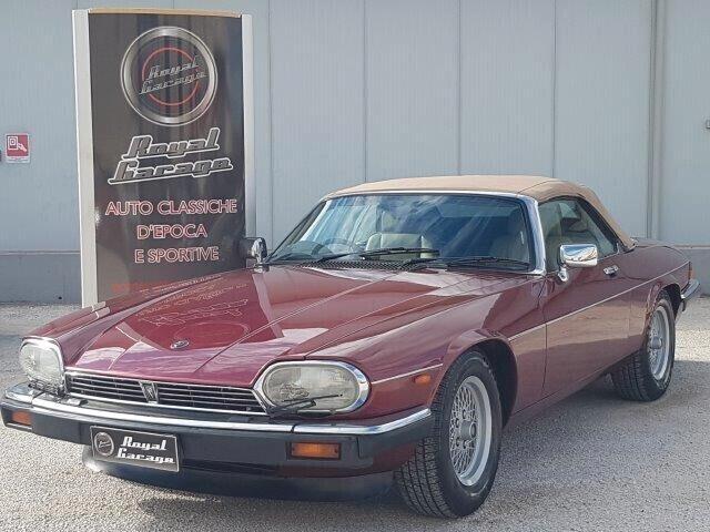 JAGUAR XJS 5.3 V12 CONVERTIBILE -TARGA ORO -SERVICE BOOK
