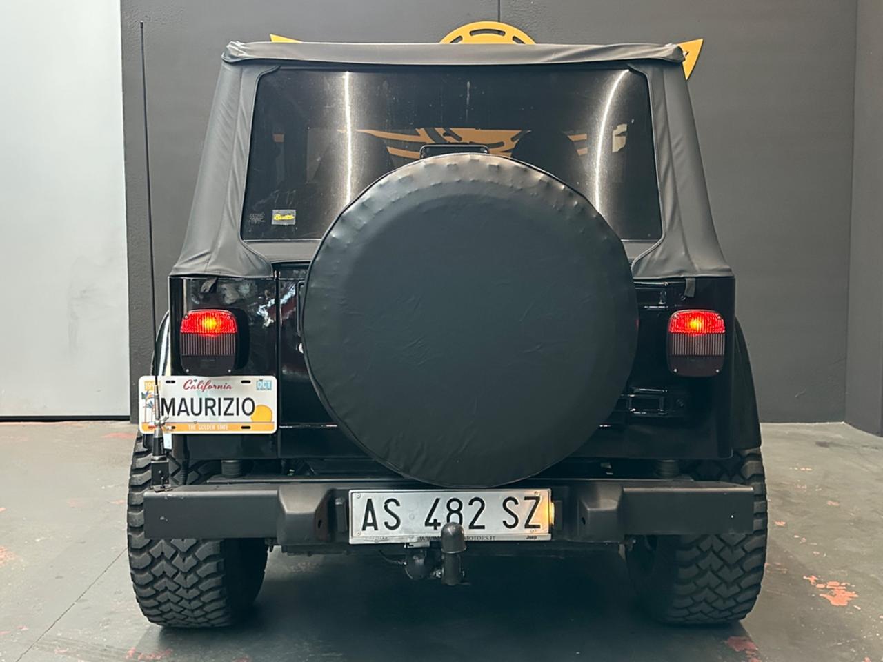 Jeep Wrangler 4.0 TJ HARD TOP A.S.I RESTAURATA GANCIO TRAINO GPL