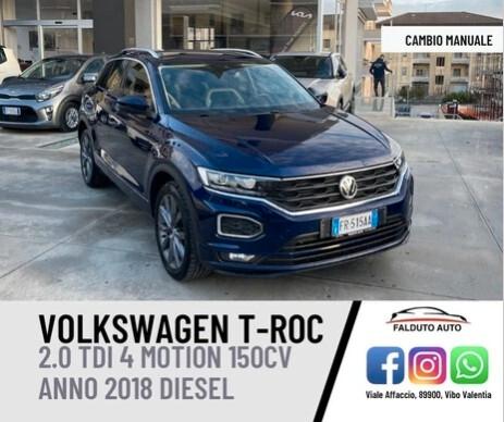 VOLKSWAGEN T-ROC 2.0 4 MOTION