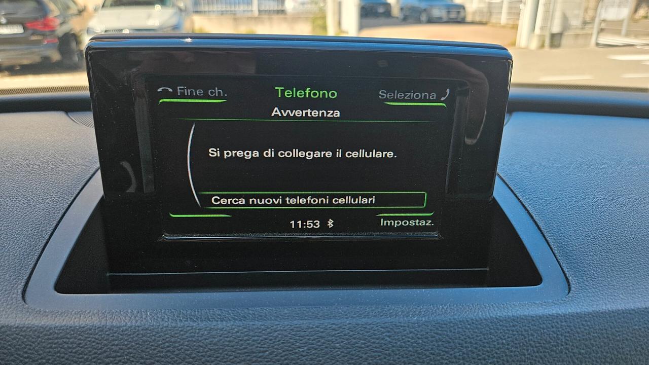 Audi Q3 2.0 tdi Sport quattro 150cv TETTO-NAVY-LED