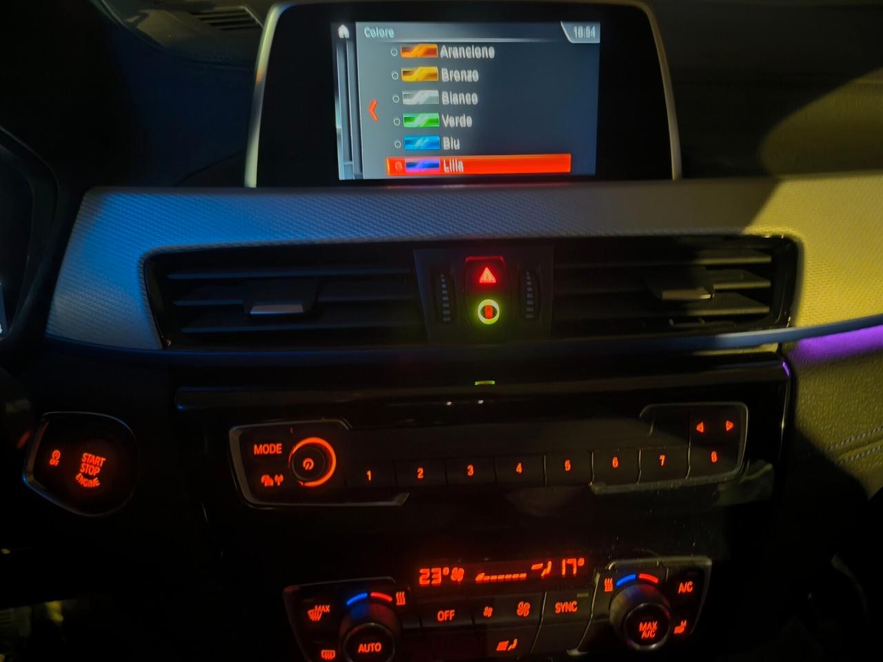 BMW X2 XDRIVE MSPORT 2.0 DIESEL 150cv km 78.000 BMW LUCI AMBIENT