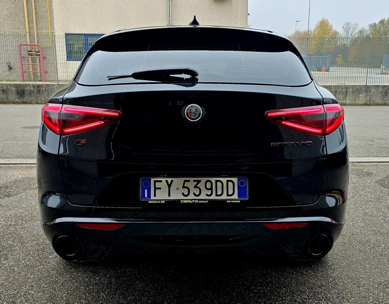 ALFA ROMEO STELVIO 2.2 TURBODIESEL AT8 Q4 190CV – LED, PORTELLONE ELETTRICO, CRUISE CONTROL