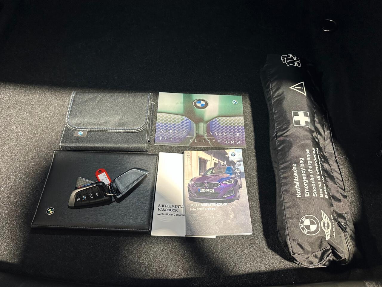 Bmw 220 d Coupé Msport - UNI PROP. SERICE