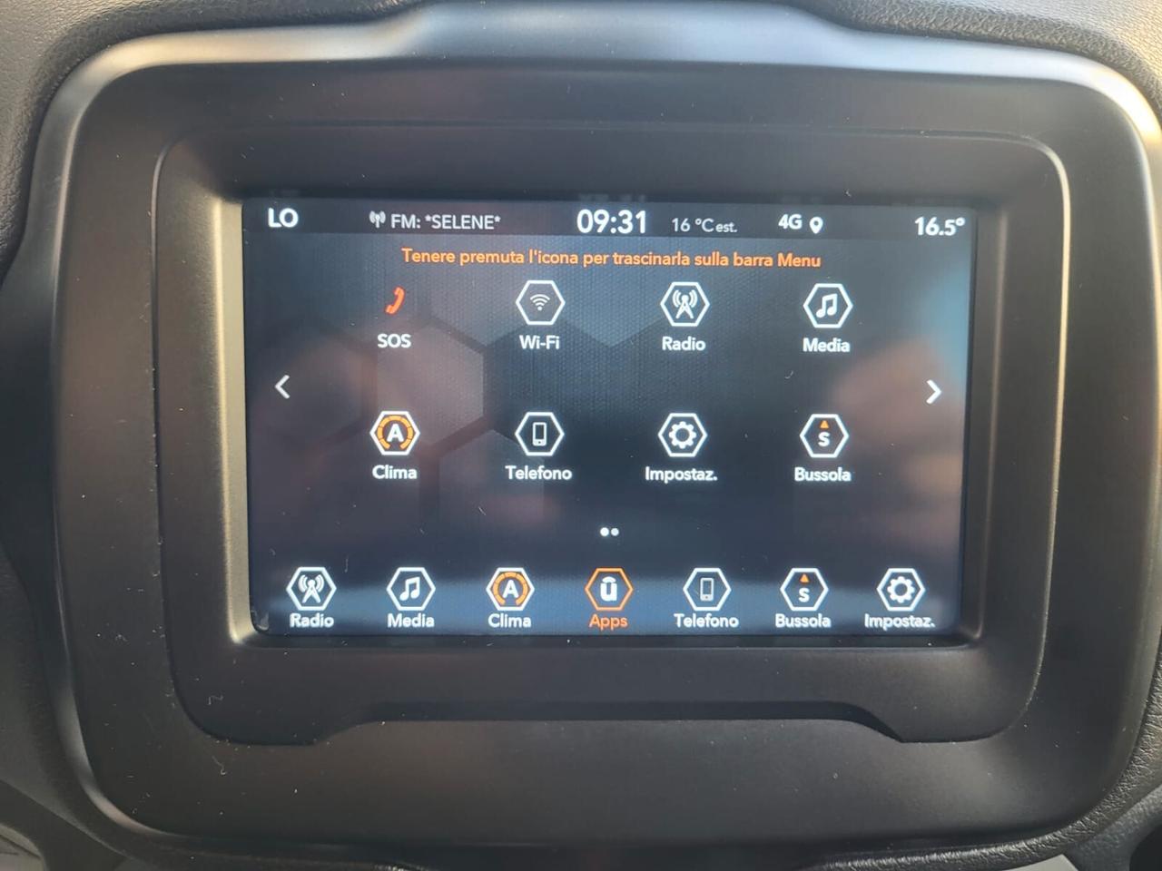 Jeep Renegade 1.6 Mjt 130 CV Limited +Full+Led+CarPlay+Cerchi Black...