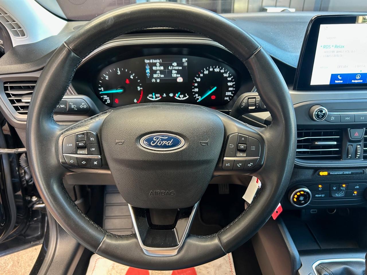 Ford Focus 1.5 EcoBlue 120 CV SW Business GANCIO TRAINO