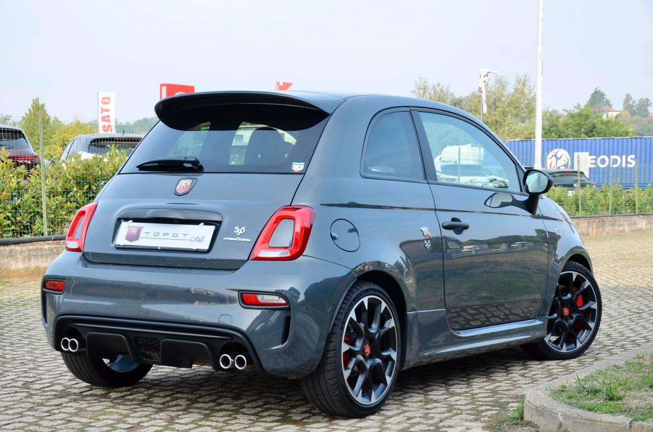 ABARTH 595 COMPETIZIONE 1.4 T 180cv MANUALE, UNICOPROPRIETARIO, UFF ITALIANA, EURO 6D, SERVICE FIAT, 17", RETROCAMERA, PERMUTE