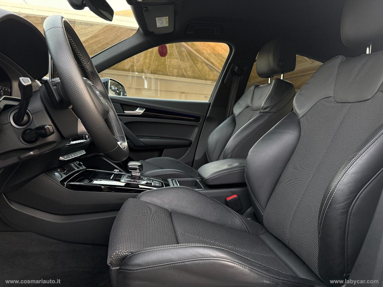 AUDI Q5 SPORTBACK SPB 40 TDI QUATTRO S TRONIC S LINE PLUS IDENTITY BLACK, FARI MATRIX, LUCI AMBIENTE, CARPLAY,