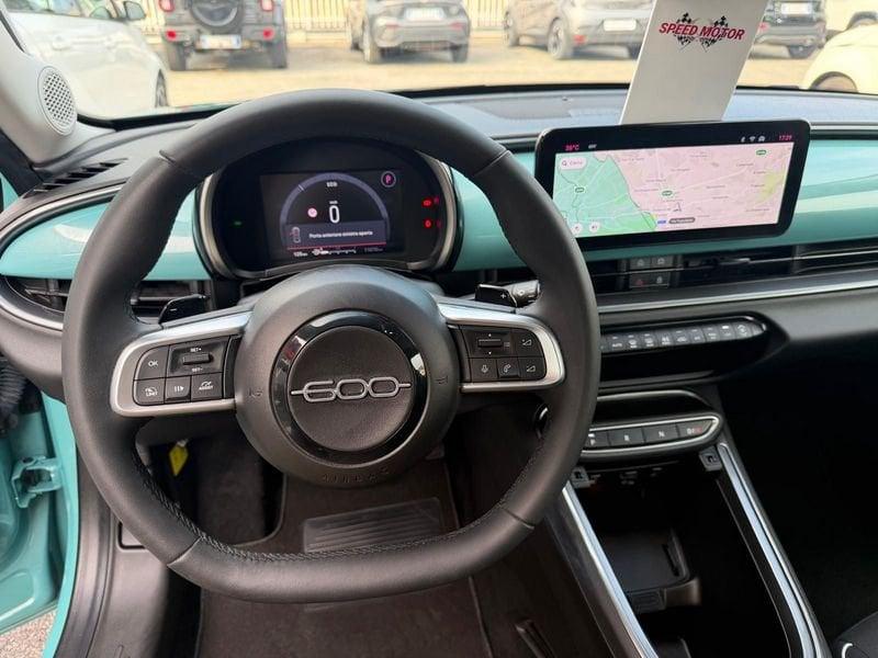 FIAT 600 1.2 Hybrid 110cv, RETRO, CARPLAY, PRONTA CONSEGNA!