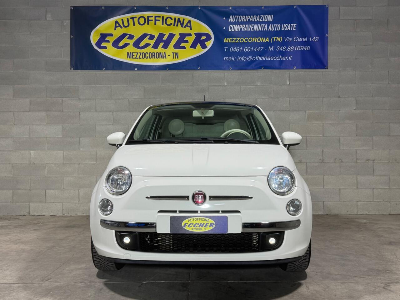 FIAT 500 1.2 69CV TETTO PANORAMICO UNIPROPRIETARIO