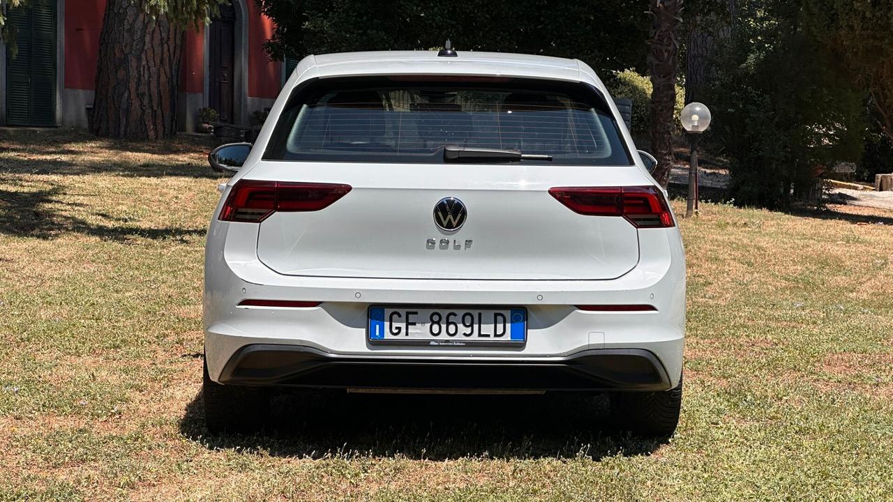 Volkswagen Golf 1.5 TGI Style 2021 PERFETTA NEOPATENT leggi testo