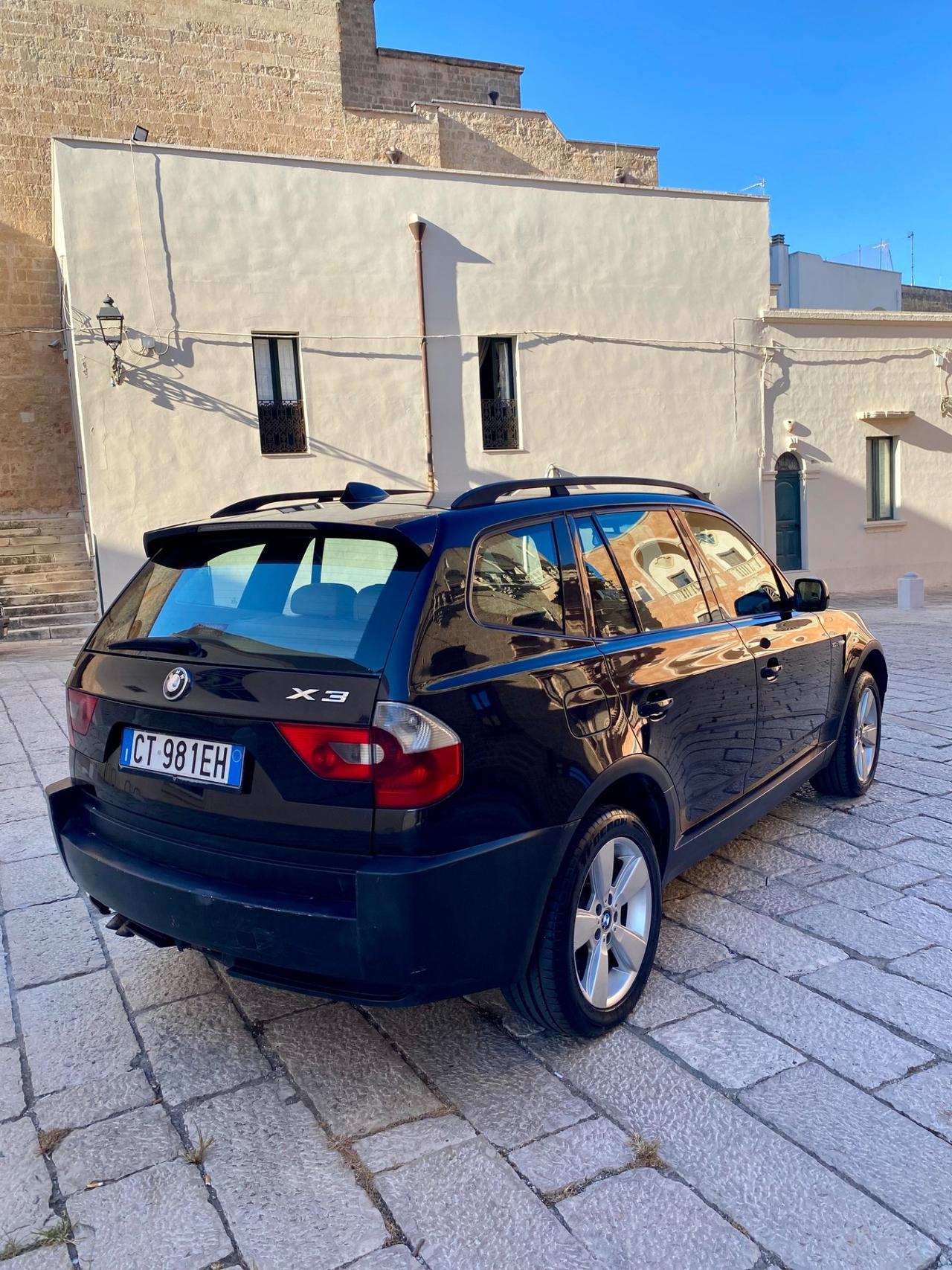 Bmw X3 3.0d GANCIO TRAINO