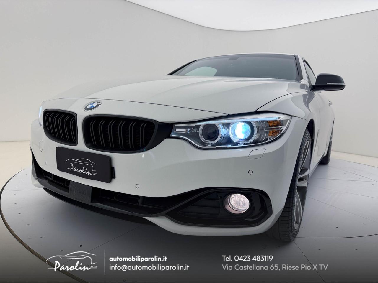 BMW 420 i Coupe Sport Xenon-ACC-Park-Black pack