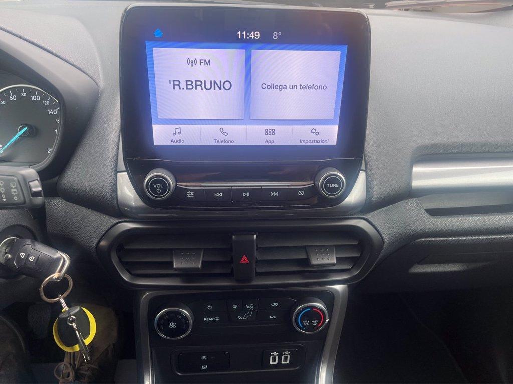 FORD EcoSport 1.0 ecoboost Plus 100cv my20.25 del 2019