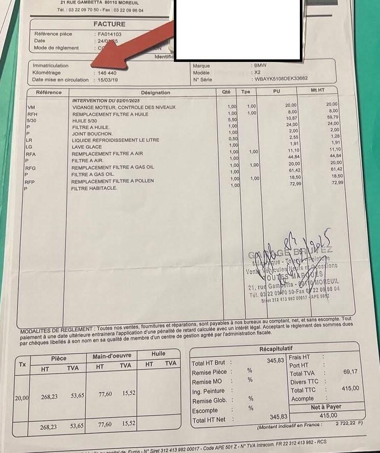 Bmw X2 sDrive18d Advantage