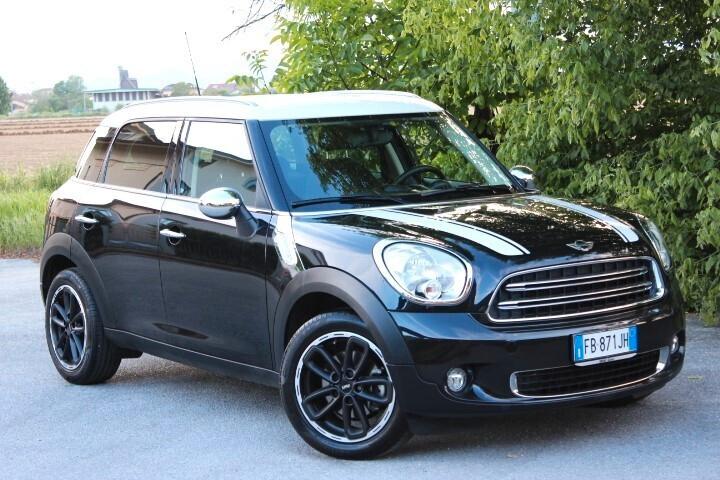 Mini Cooper S Countryman ESTETICA DA CONCORSO TETTO BIANCO CERCHI LEGA 17"