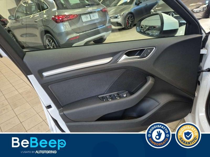 Audi A3 SPORTBACK 1.6 TDI AMBITION 110CV S-TRONIC E6