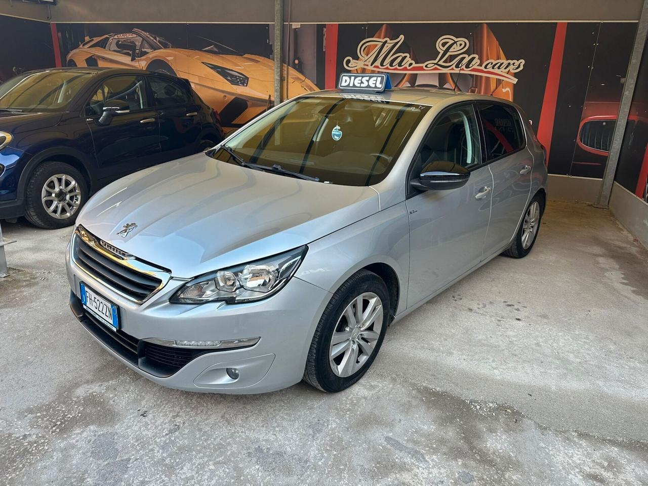 Peugeot 308 1.6cc diesel 12 mesi garanzia-2014