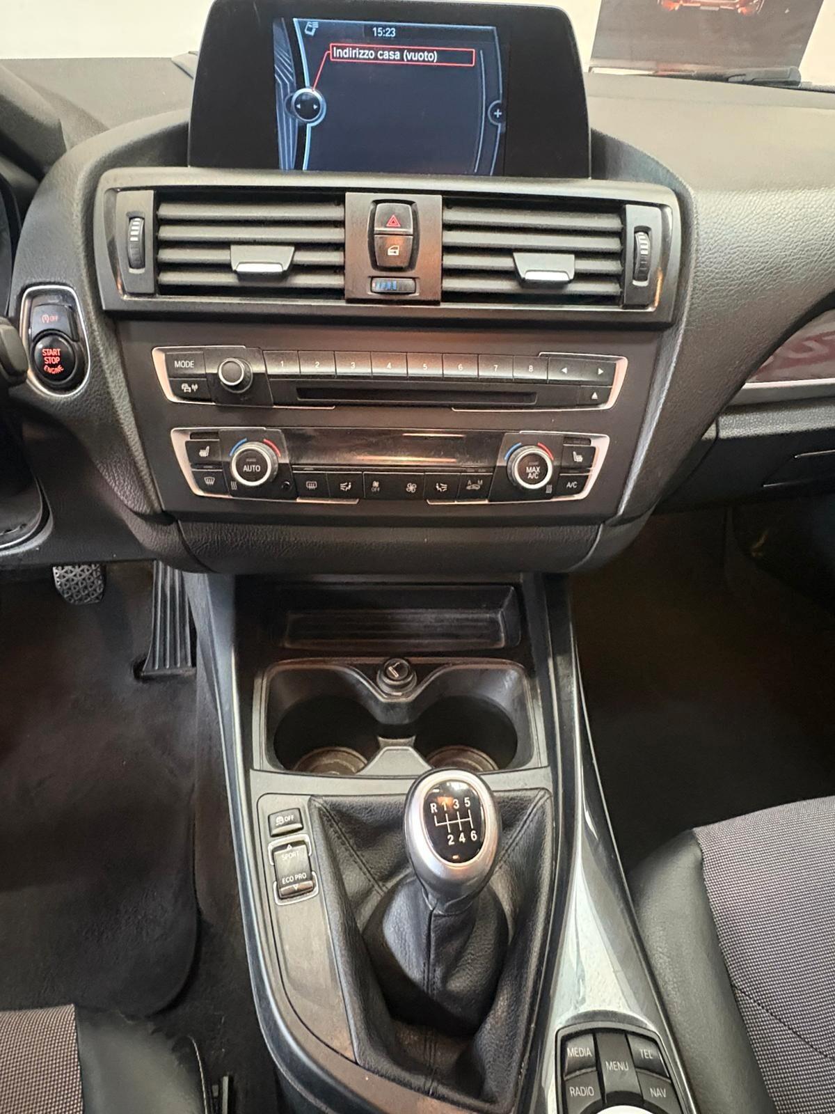 BMW serie1- 118D Diesel 2.0 CV 145 KW 105 EURO 5B con Km 159.989 certificati garanzia 12 mesi