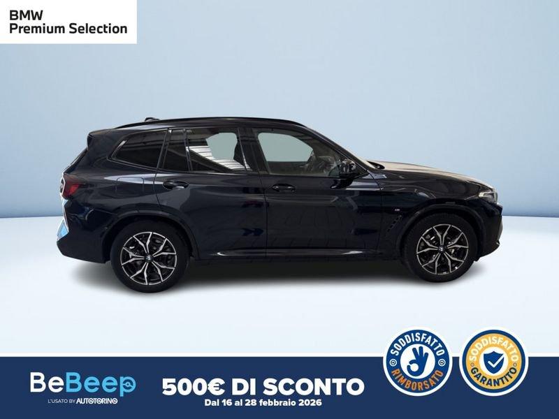 BMW X3 XDRIVE20D MHEV 48V MSPORT AUTO