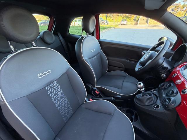 FIAT 500 1.2 SPORT+CARPLAY+PELLE TEX SPORT+CERCHI