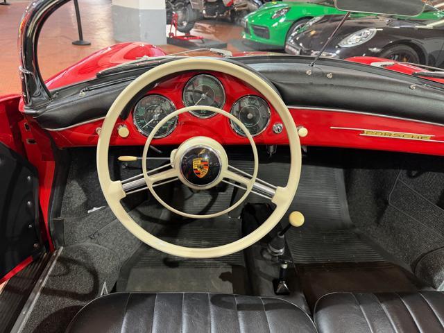 PORSCHE 356 Speedster 1600 A -Matching color-Pelle Nera