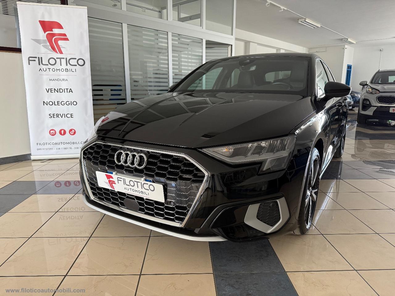 AUDI A3 SPB 35 TDI 150CV S tronic Business Advanced PACK SLINE - LED - LUCI D'AMBIENTE