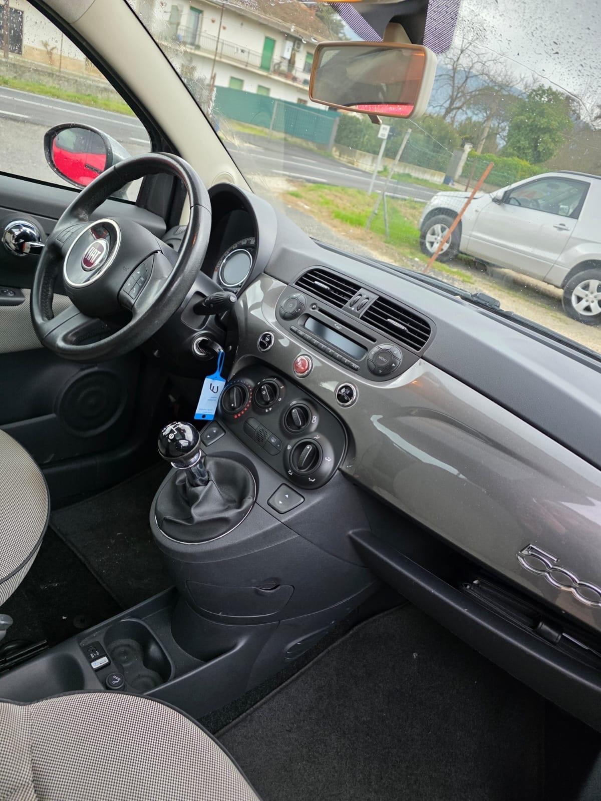 Fiat 500 1.2 Lounge 2014 km 80 mila garantita 12 mesi