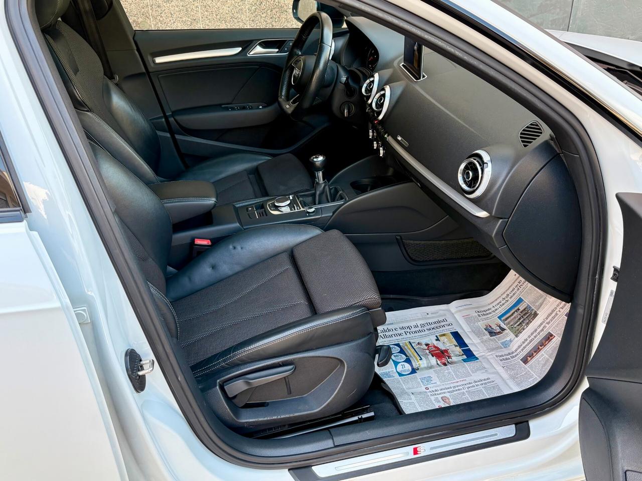 Audi a3 spb 2.0tdi 150cv-"TETTO-S-LINE-GANCIO TRAINO"-'17