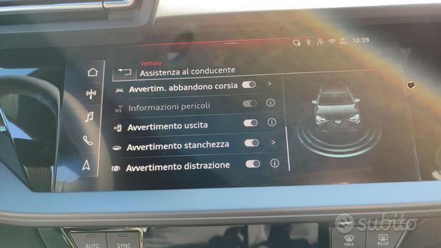AUDI A3 Sportback 35 tdi S line s-tronic NUOVO