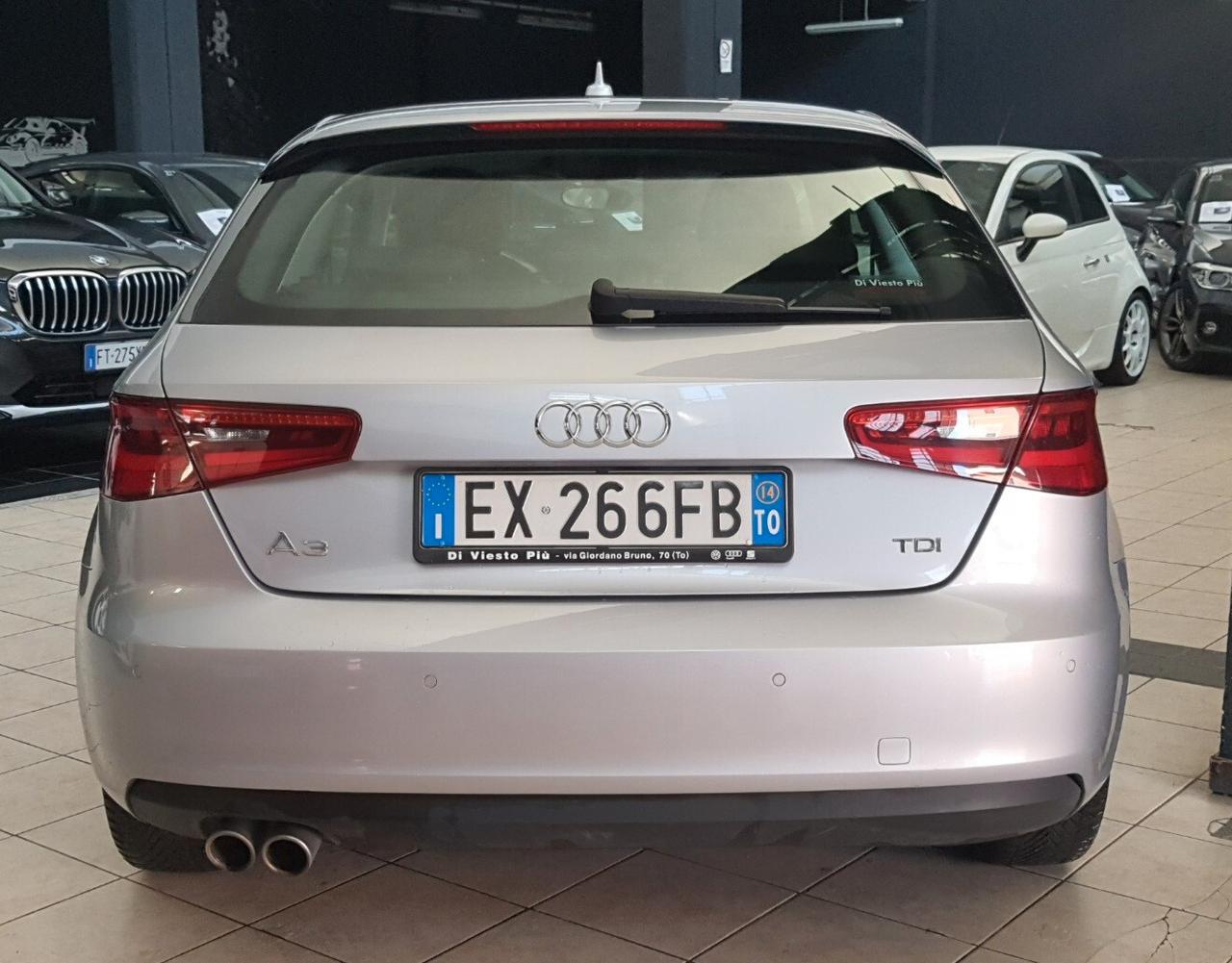 AUDI A3 2.000 TDI 150cv 3porte Km135.000