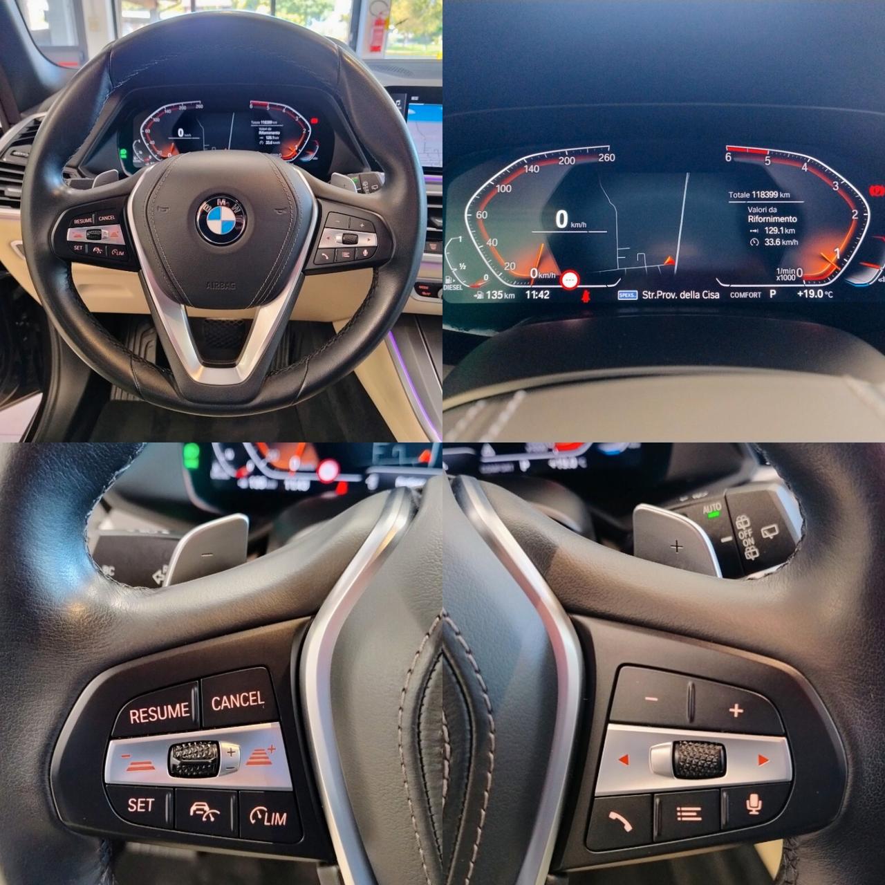 BMW X5 25d xDRIVE AUTO LIVE COCKPIT LUCI AMBIENTE ACC