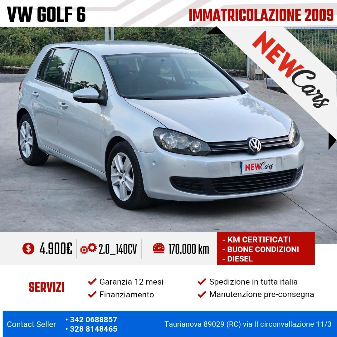 Volkswagen Golf 2.0 TDI 140CV DPF 5p. Highline