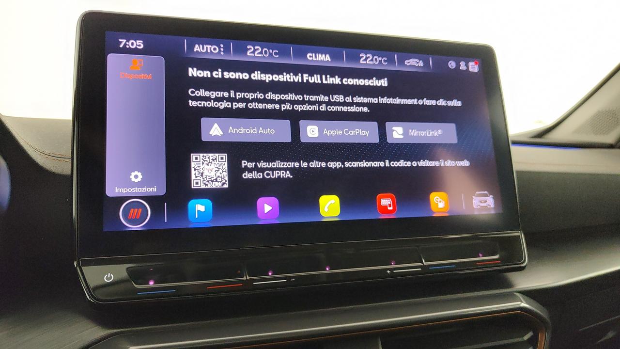 CUPRA Formentor 1.5 tsi 150cv dsg