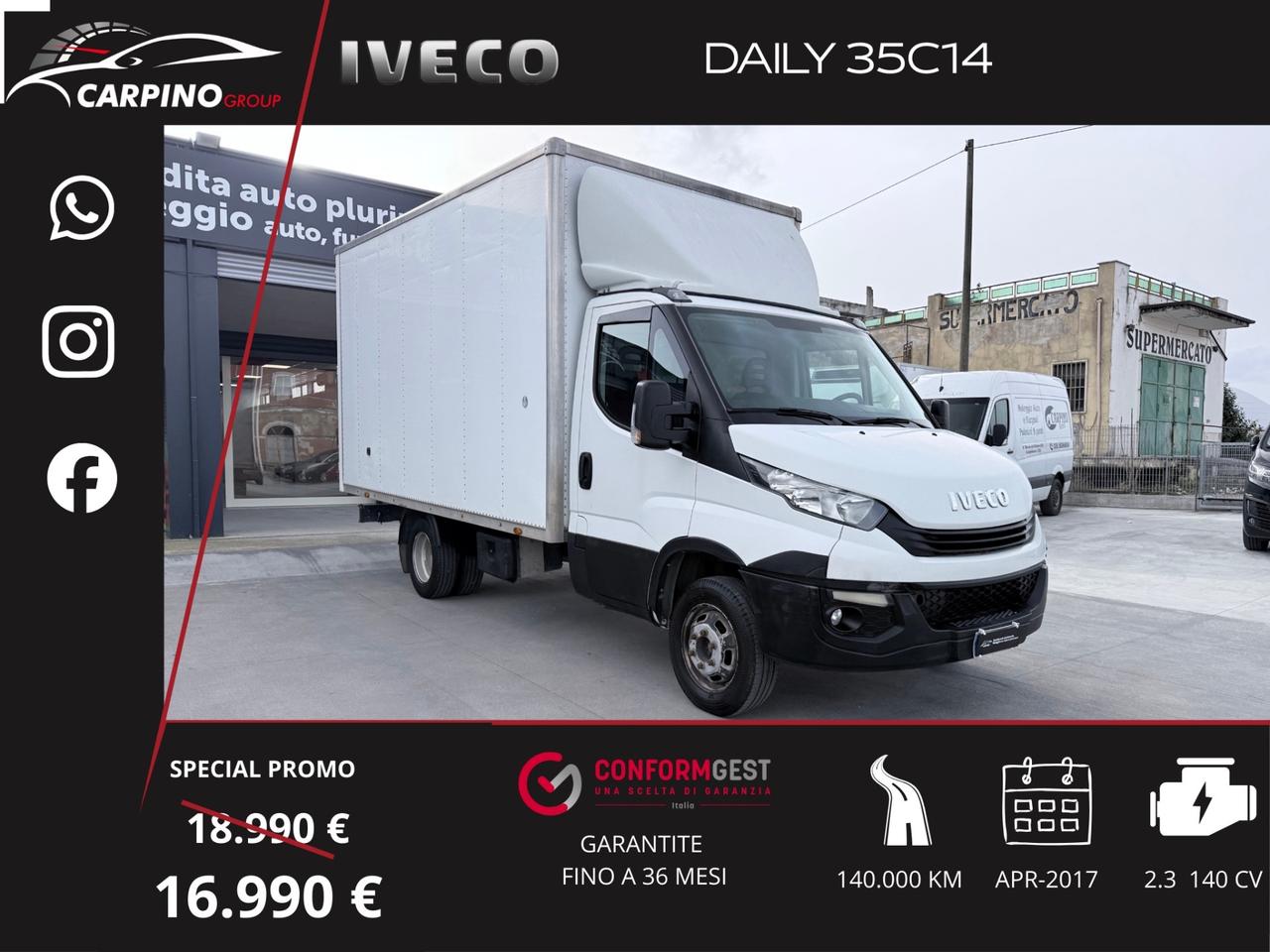Iveco daily 2.3 35\14