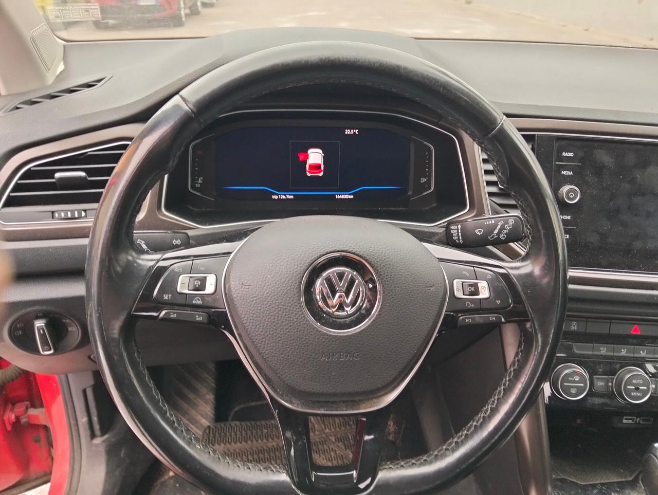 VW T-Roc 2.0 TDI 150cv DSG 4x4 2018 SINISTRATA