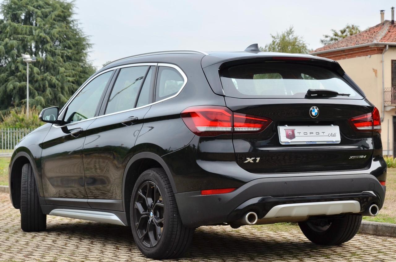 BMW X1 XDRIVE18d XLINE 150cv AUTO, RETYLING, UFF ITALIANA, EURO 6B, FARI FULL LED, RETROCAMERA, NAVI, APPLE, PERMUTE
