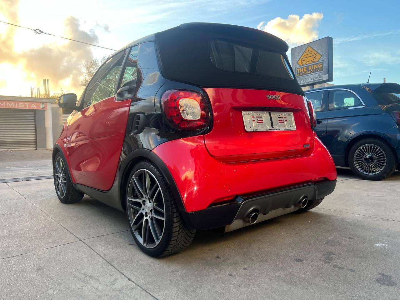 Smart ForTwo 90 0.9 Turbo twinamic cabrio Passion * ALL BRABUS*