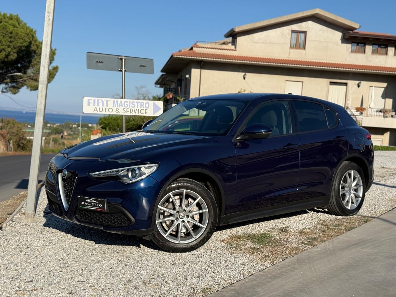 Alfa Romeo STELVIO 2.2 TD 160CV AT8 Blu Montecarlo