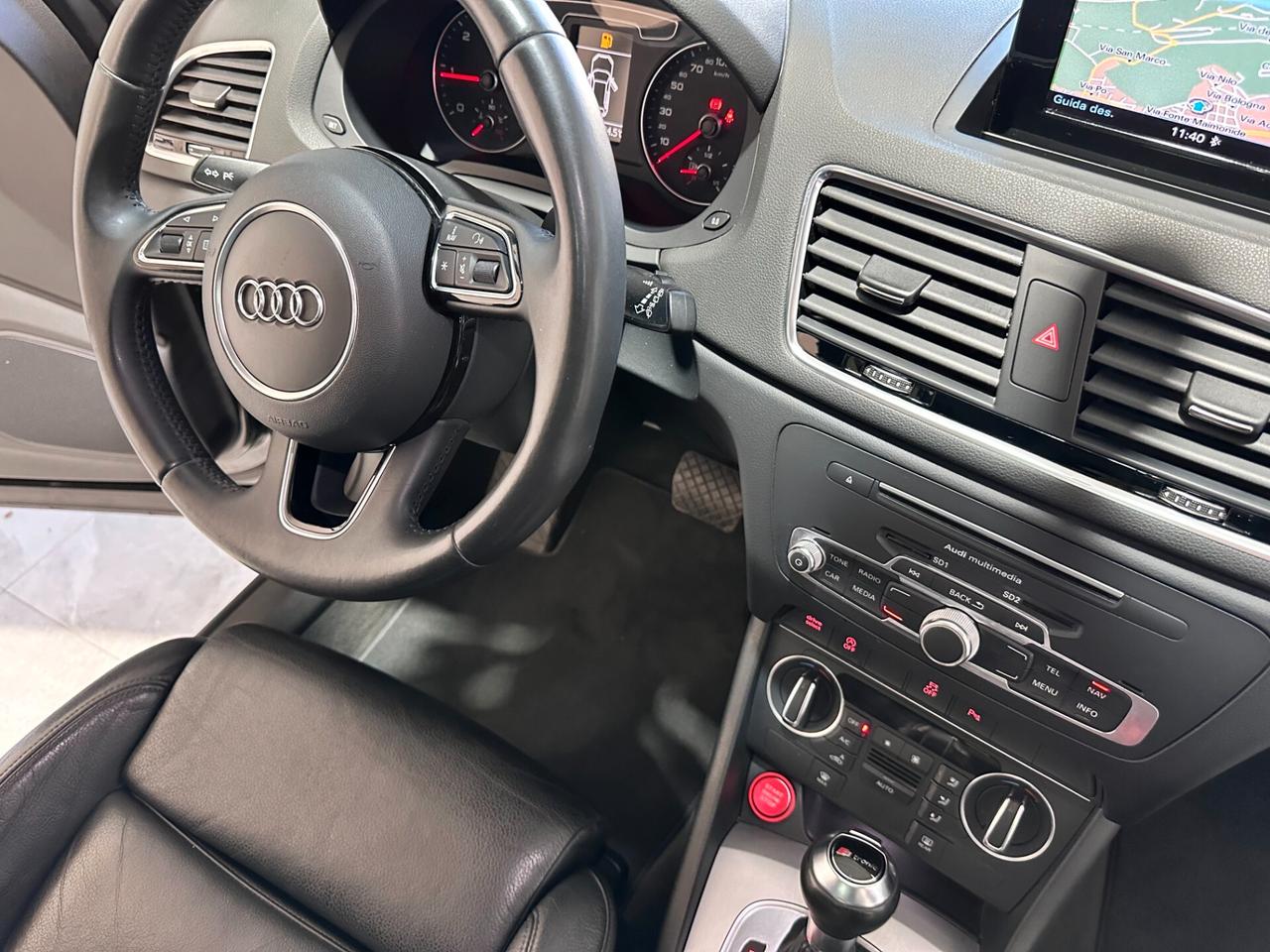 Audi Q3 2.0 TDI 150 CV quattro S tronic Sport -TETTO - KM 128.000