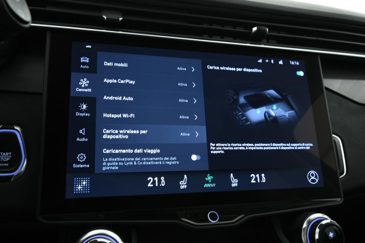Lynk & Co 01 1.5 td phev auto CAMERA 360+TETTO PANO+ACC+APP CONNECT