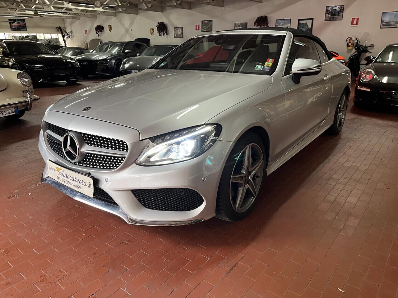 Mercedes-benz C220d Cabrio 4MATIC IVA ESPOSTA
