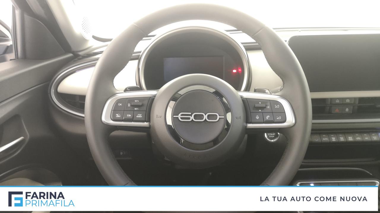 FIAT 600 IV 2023 - 600 1.2 hybrid La Prima 110cv auto