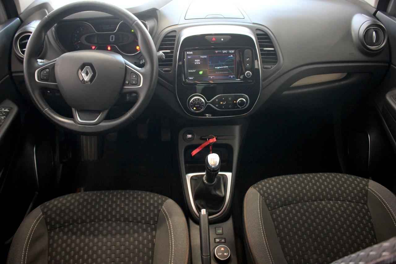 Renault Captur *PREZZO REALE* 0.9 tce 90cv INTENS KM CERTIFICATI GARANZIA 12 MESI FULL LED-TELECAMERA-SENSORI ANT E POST-NAVI