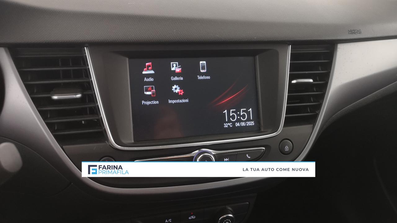 OPEL Crossland 2021 - Crossland 1.5 ecotec Edition 110cv